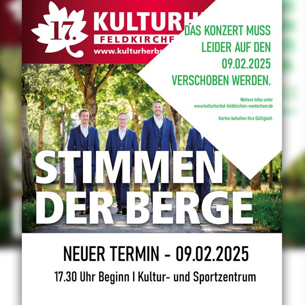 STIMMEN DER BERGE in Rosenheim